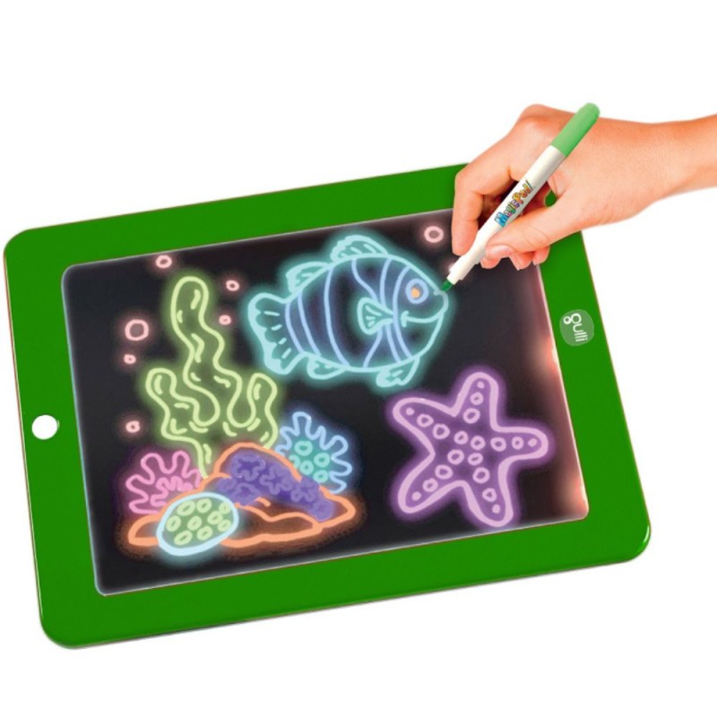 Generic Magic Pad : Tablette lumineuse de coloriage et dessin pour enfants  à prix pas cher