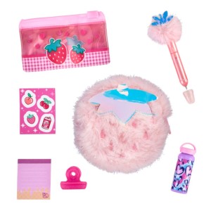 accessoires surprises mini sac à dos fraise real littles