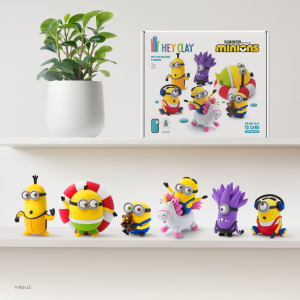 Coffret 6 personnages MINIONS HEY CLAY® Best Of Toys